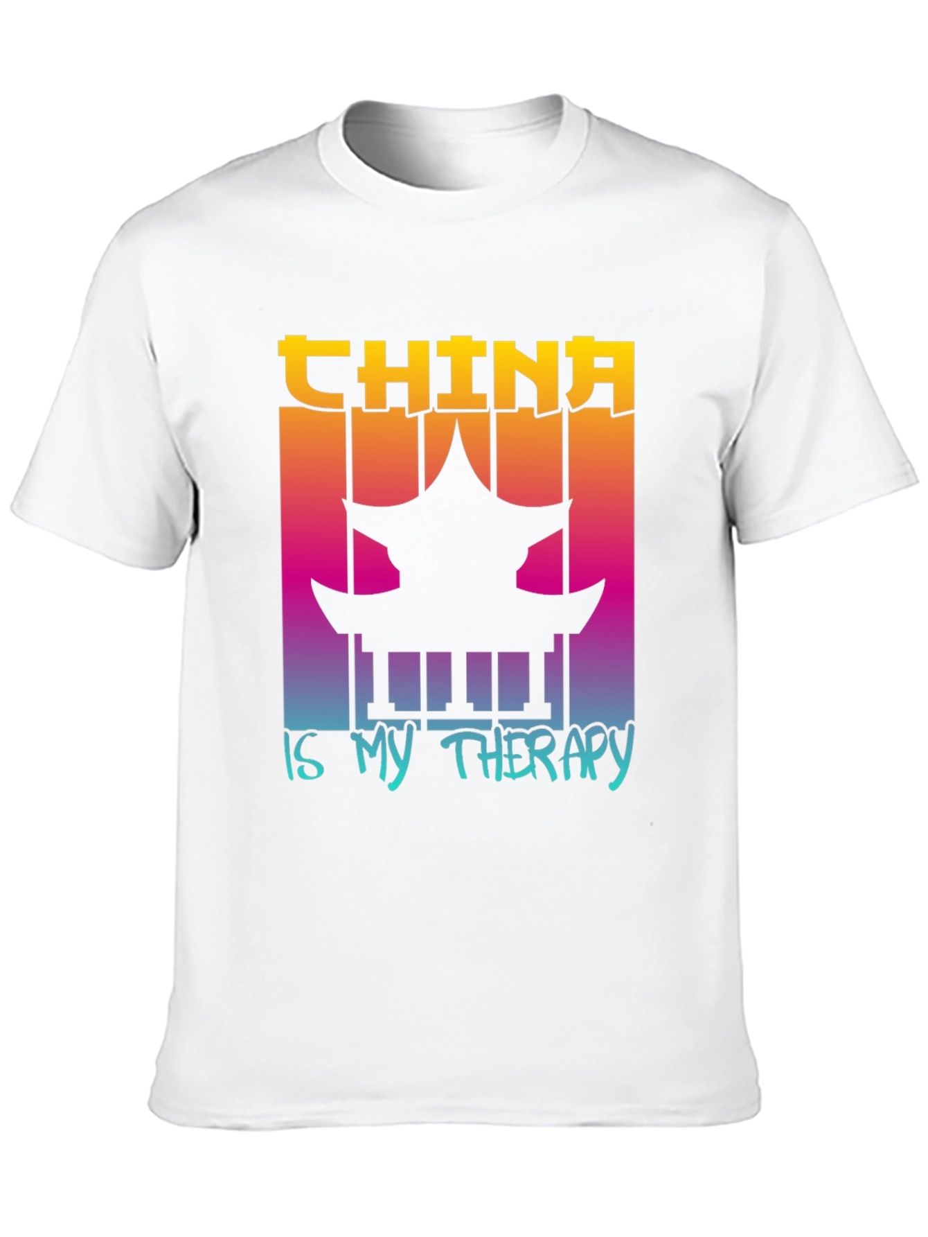 China is My Therapy Graphic Tee