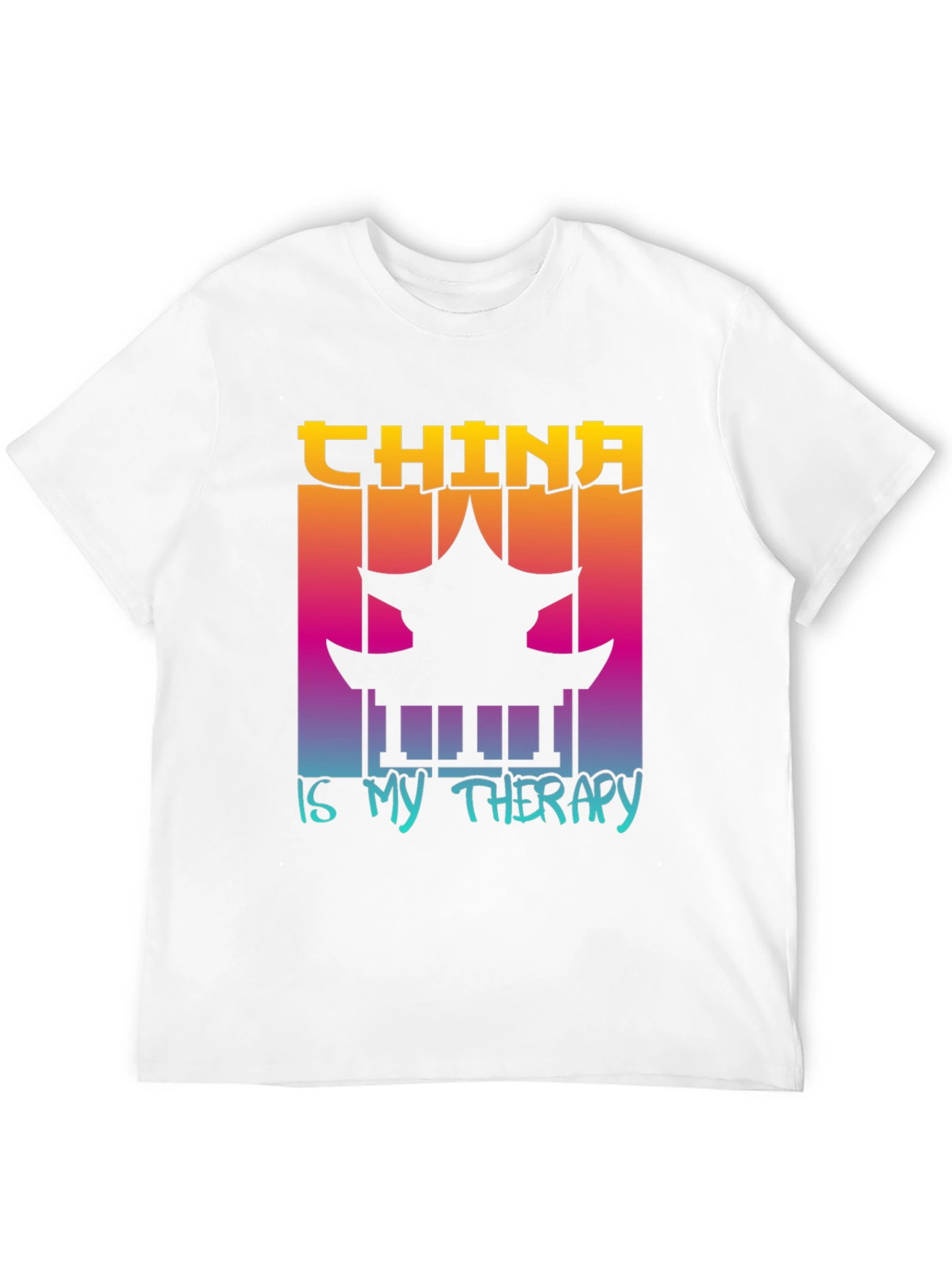 China is My Therapy Graphic Tee