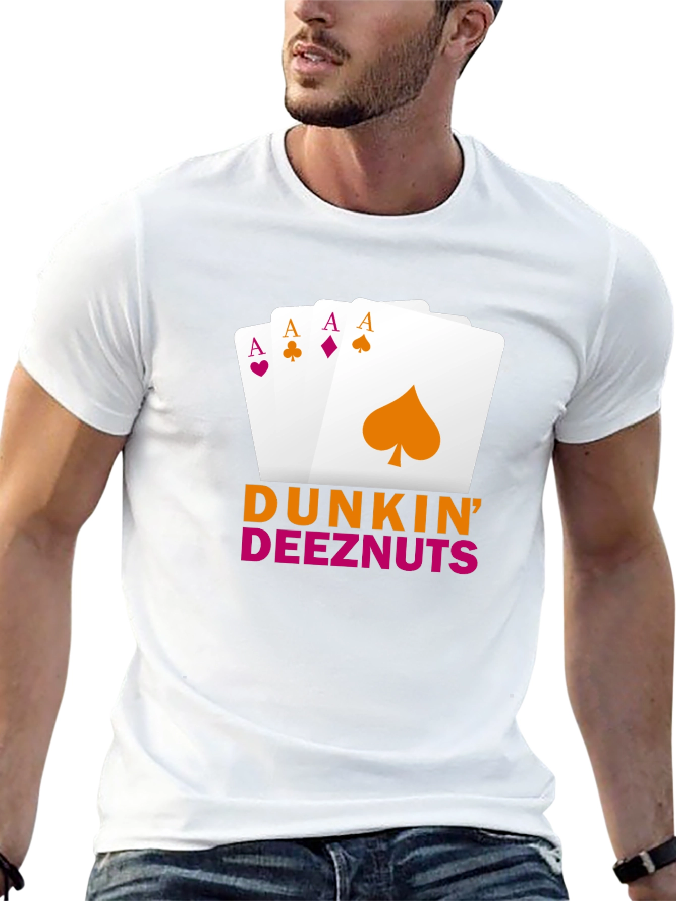 Dunkin Deeznuts Poker Aces T-Shirt