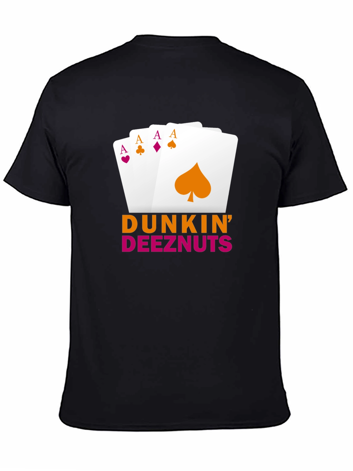 Dunkin Deeznuts Poker Aces T-Shirt