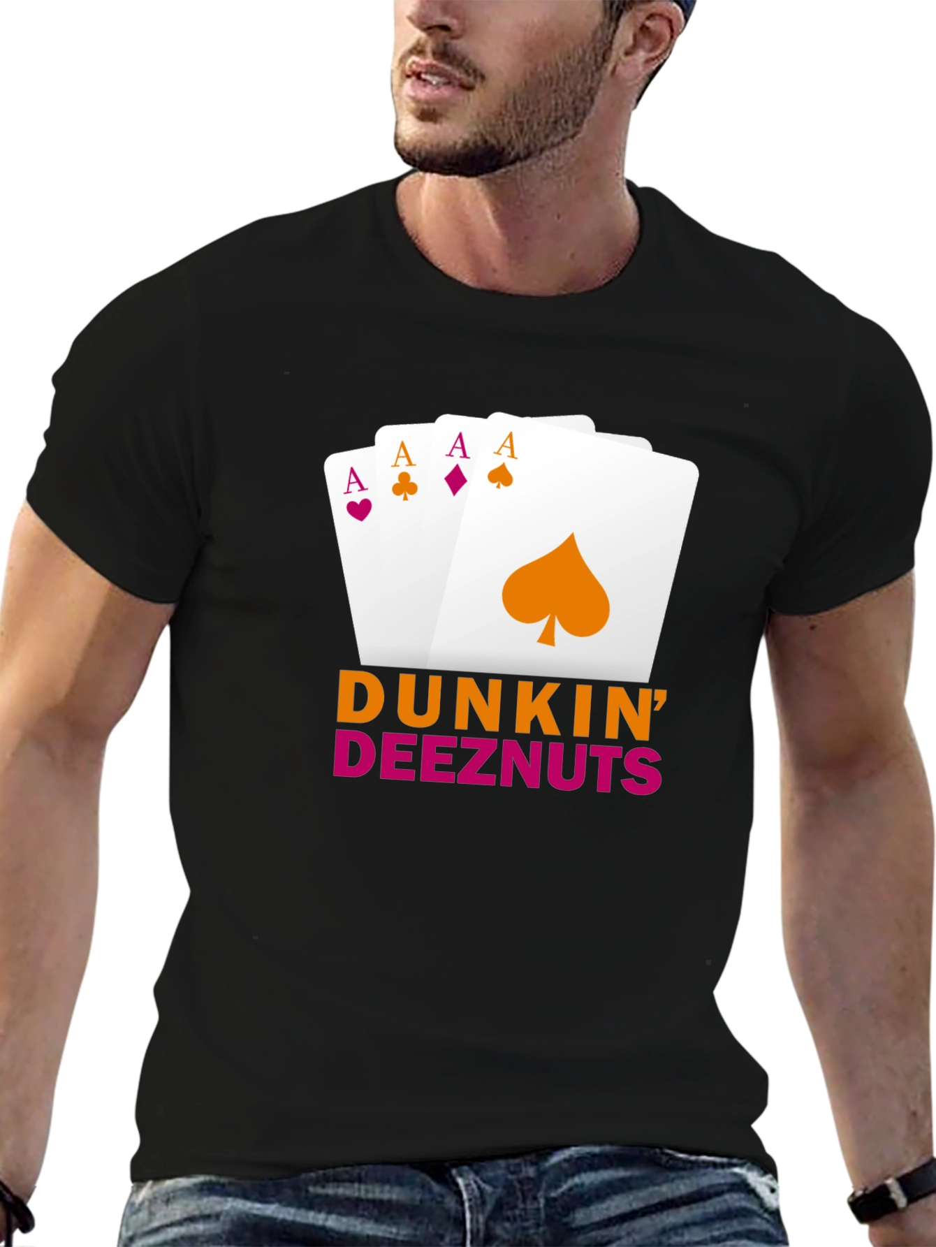 Dunkin Deeznuts Poker Aces T-Shirt