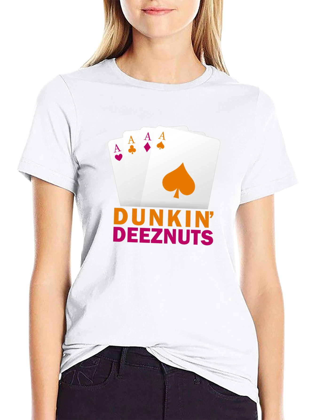 Dunkin Deeznuts Poker Aces T-Shirt