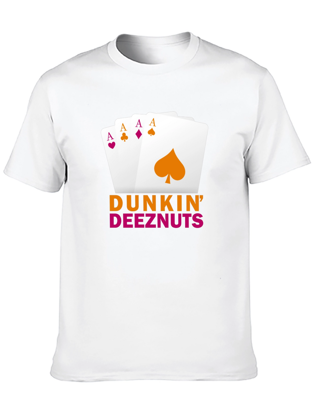 Dunkin Deeznuts Poker Aces T-Shirt