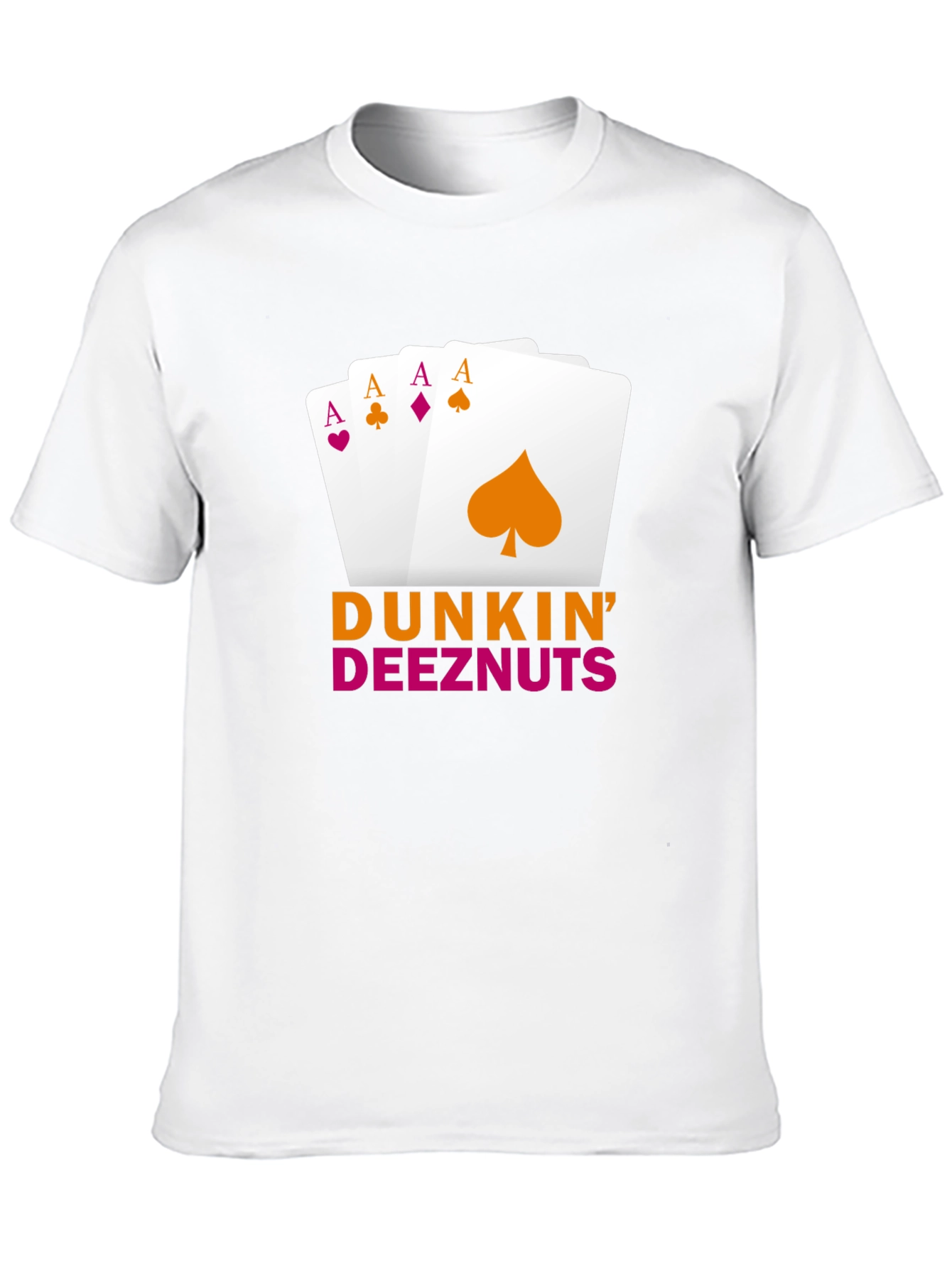 Dunkin Deeznuts Poker Aces T-Shirt