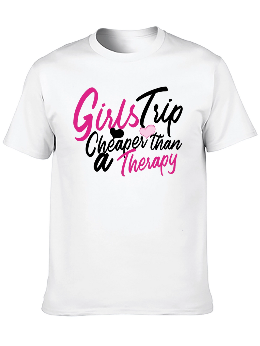 Girls Trip Therapy Funny Graphic Tee