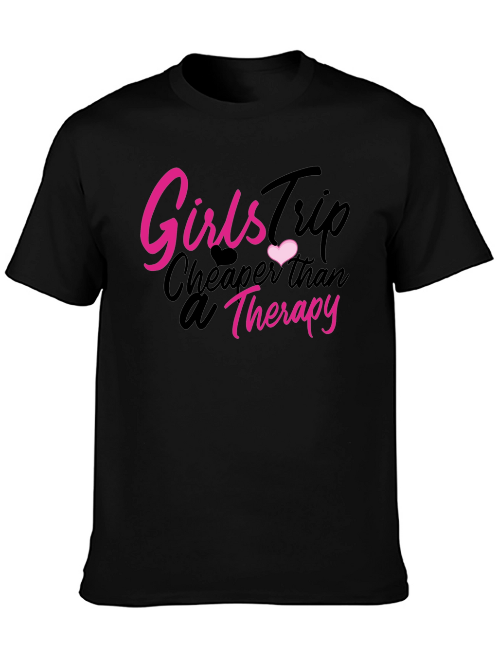 Girls Trip Therapy Funny Graphic Tee