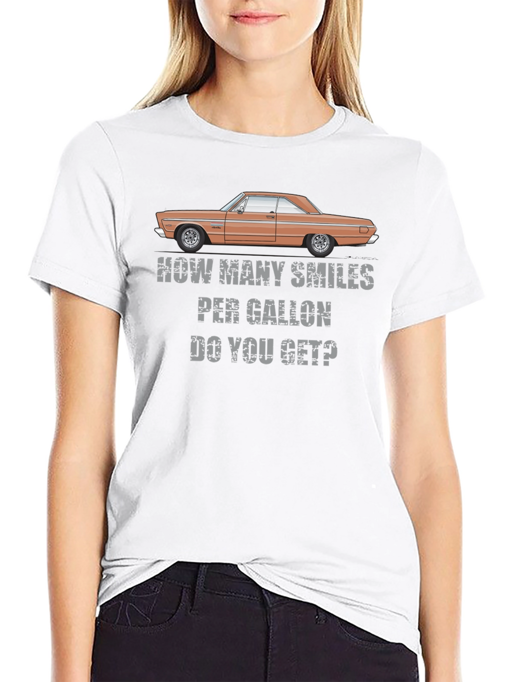 How Many Smiles Per Gallon T-Shirt