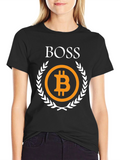 Bitcoin Boss T-Shirt - Crypto Currency Tee