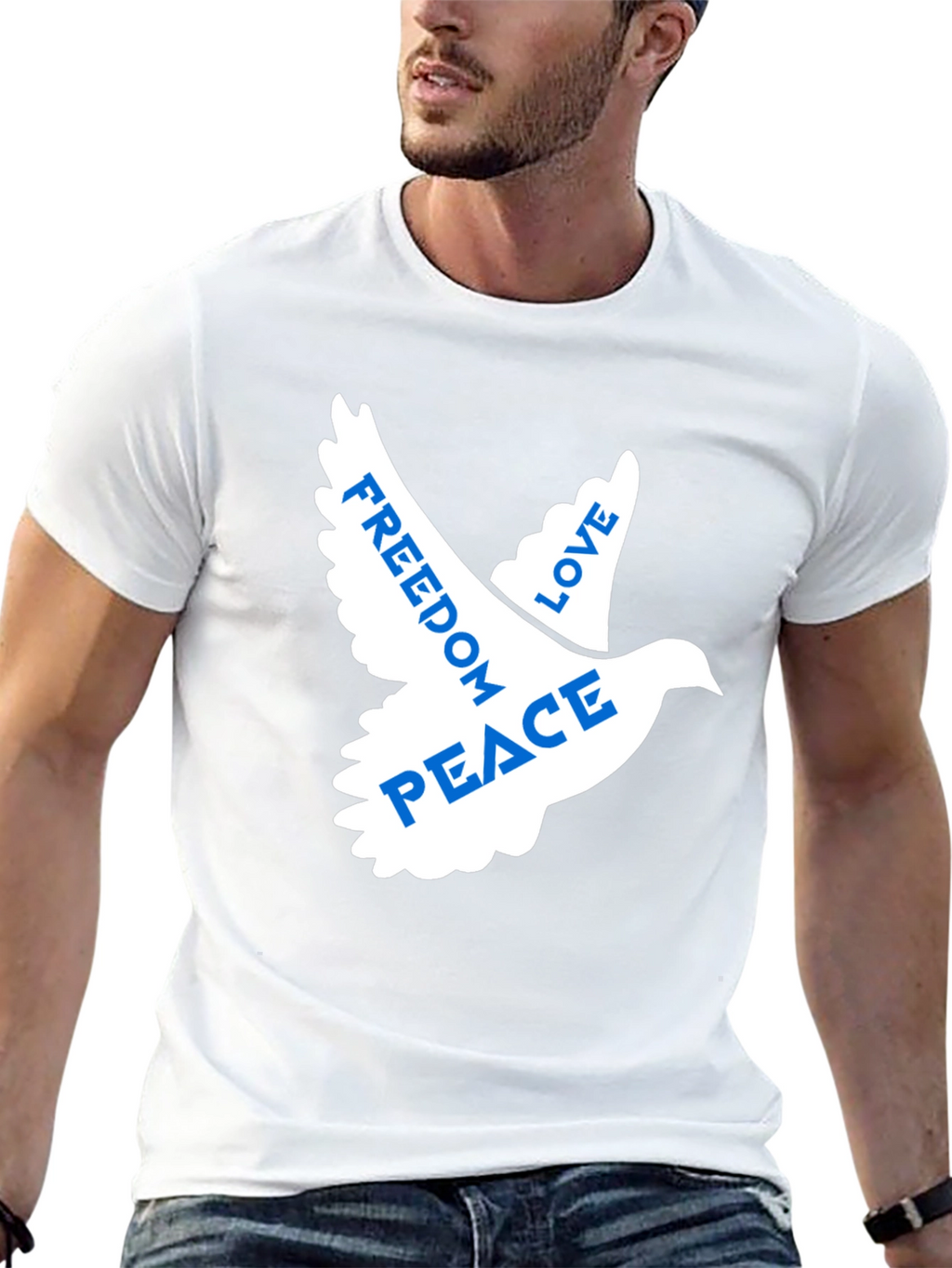 Peace Dove Graphic T-Shirt