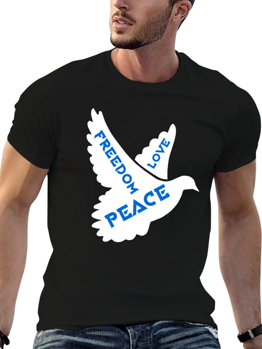 Peace Dove Graphic T-Shirt