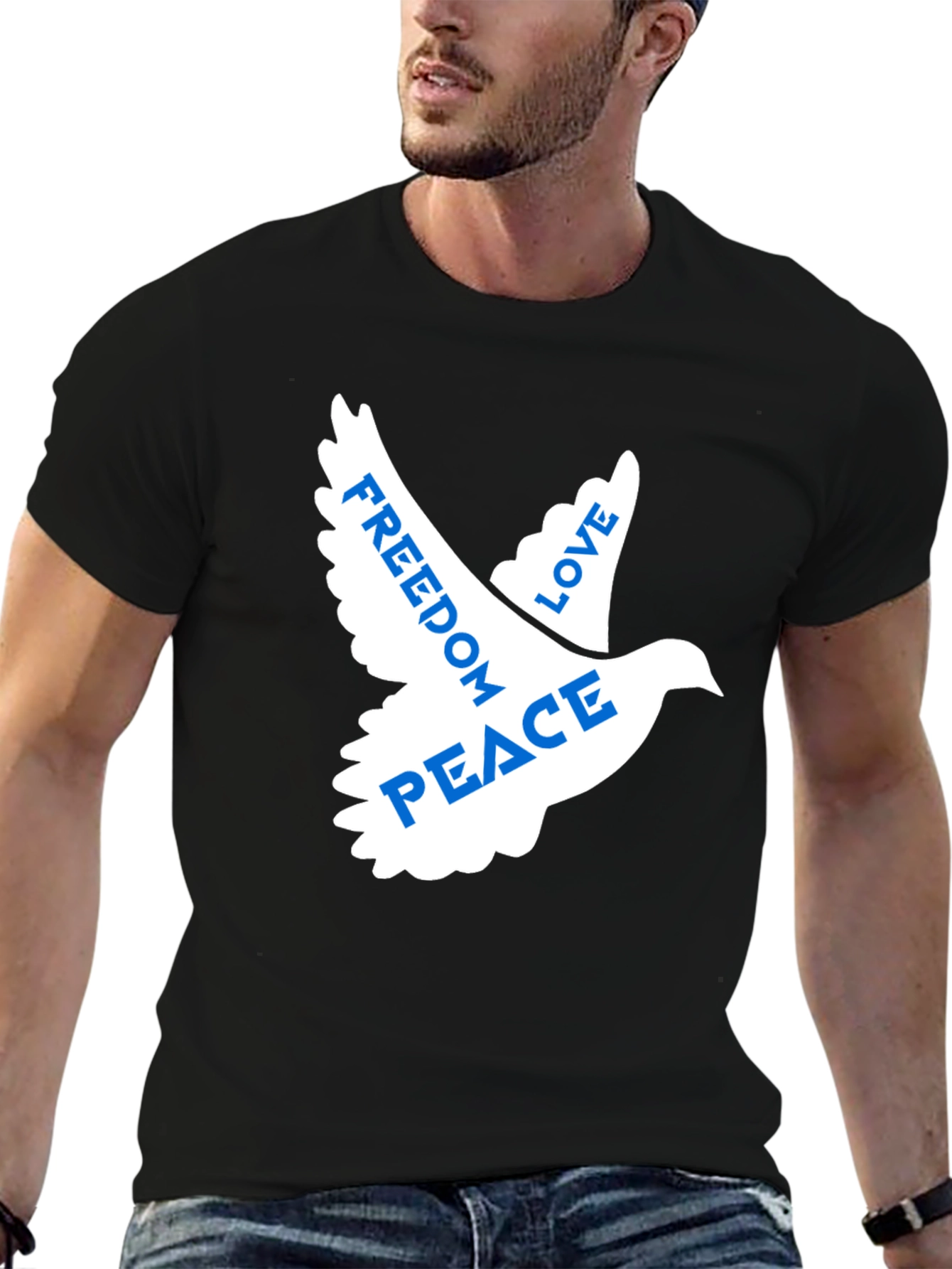 Peace Dove Graphic T-Shirt