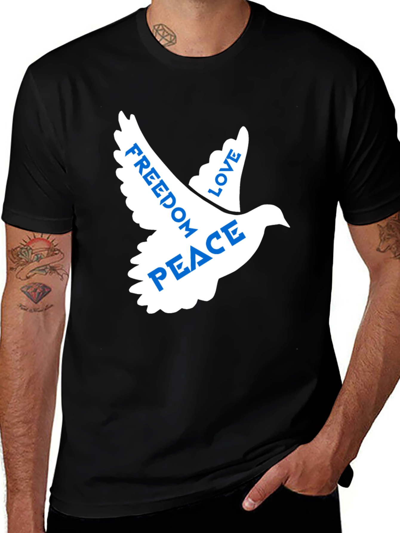 Peace Dove Graphic T-Shirt