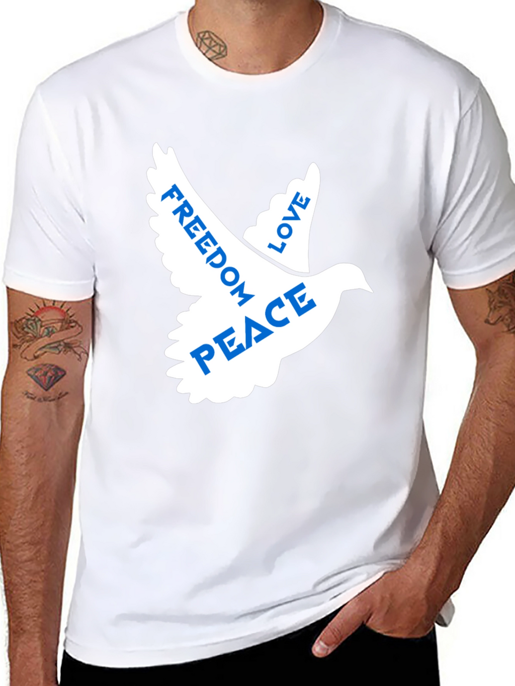 Peace Dove Graphic T-Shirt