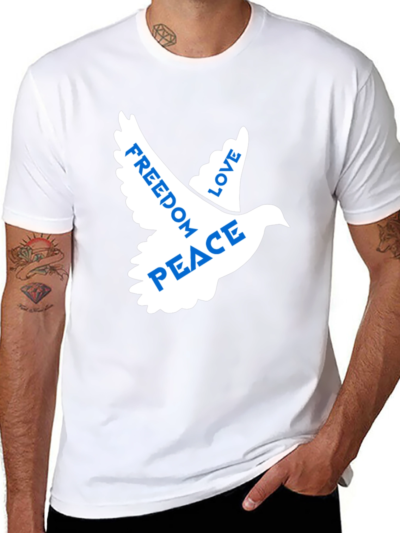 Peace Dove Graphic T-Shirt