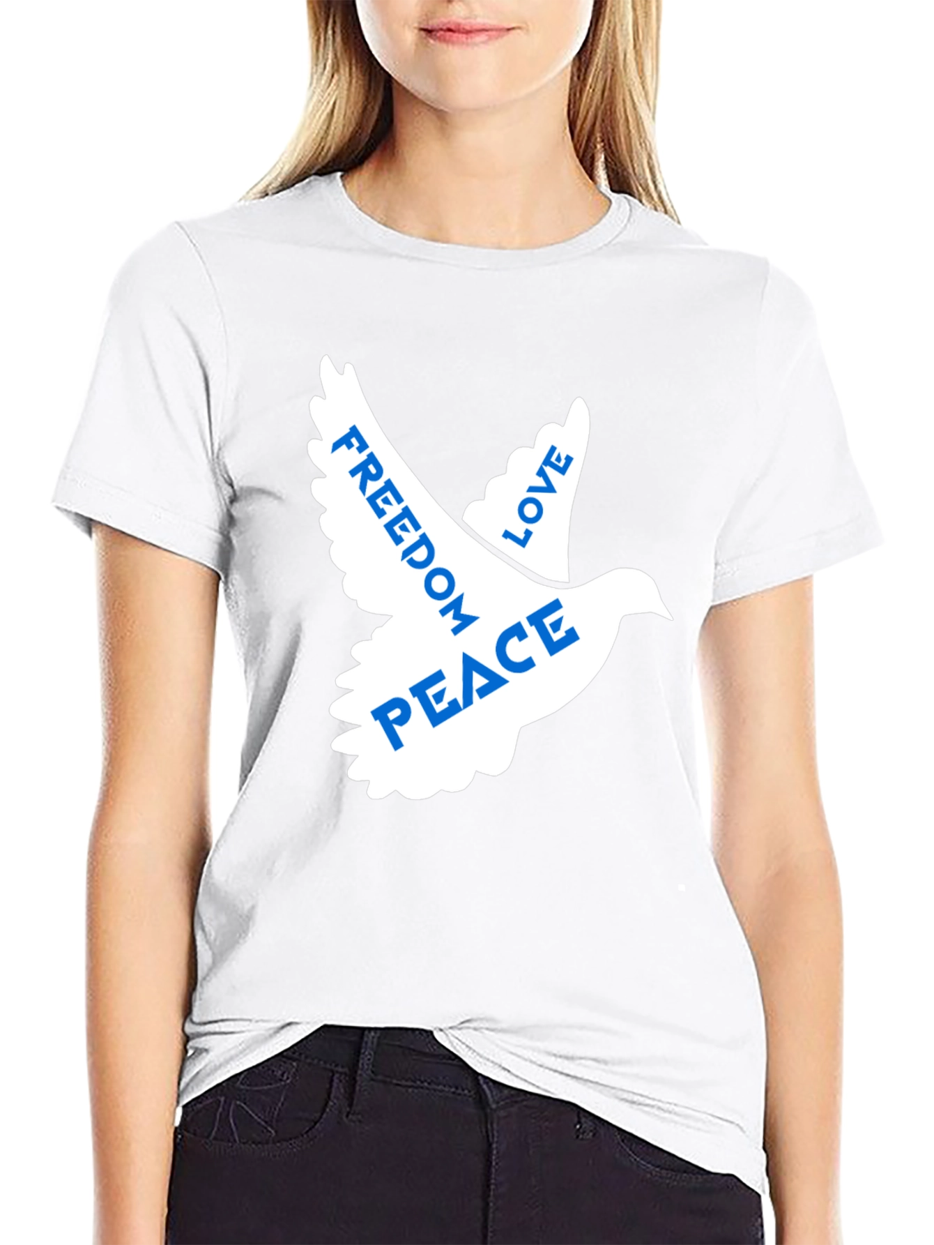 Peace Dove Graphic T-Shirt