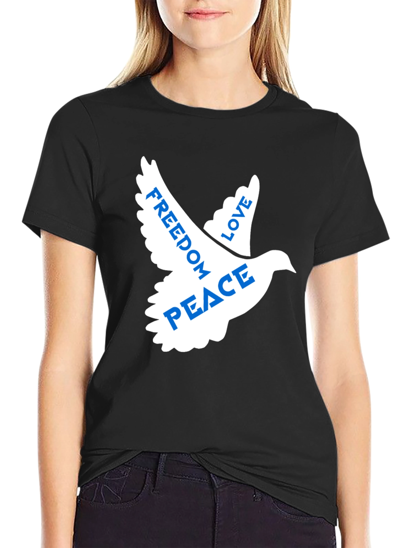Peace Dove Graphic T-Shirt