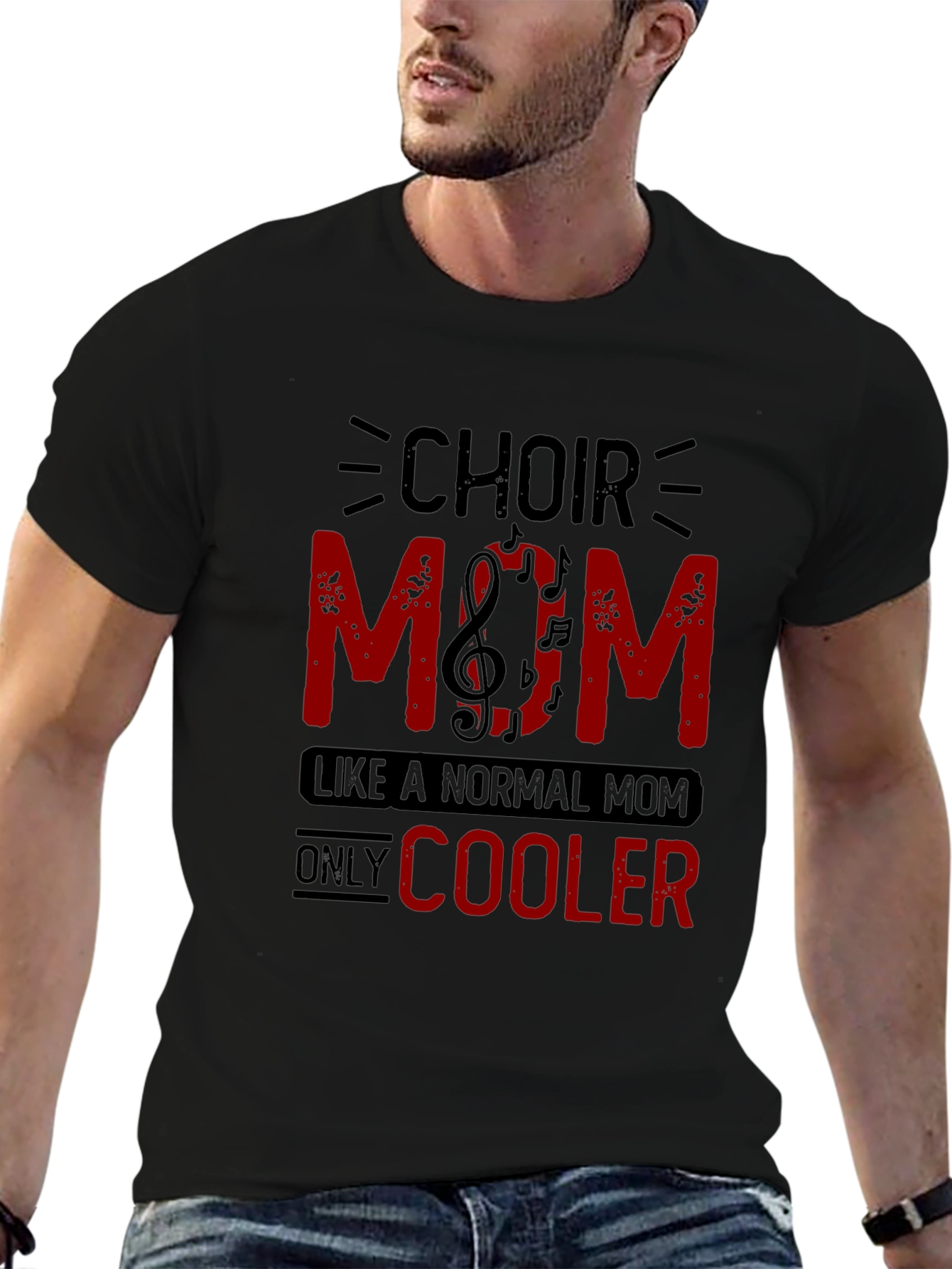 Choir Mom Graphic T-Shirt - Music Lover Tee