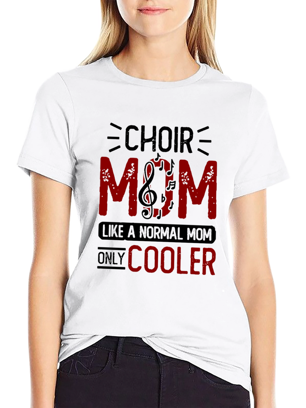 Choir Mom Graphic T-Shirt - Music Lover Tee