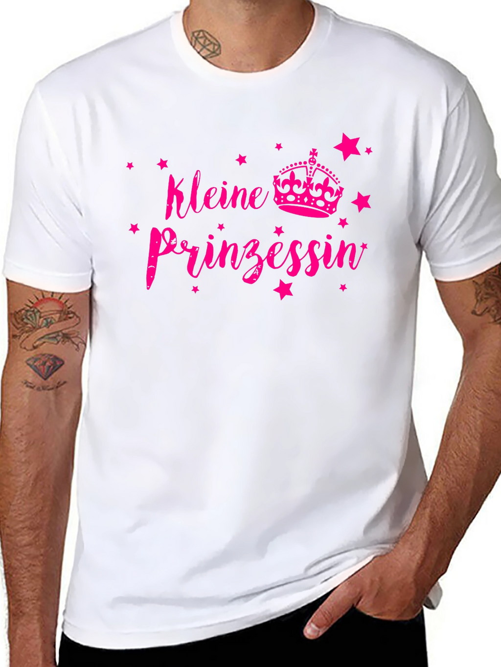 Kleine Prinzessin Black T-Shirt