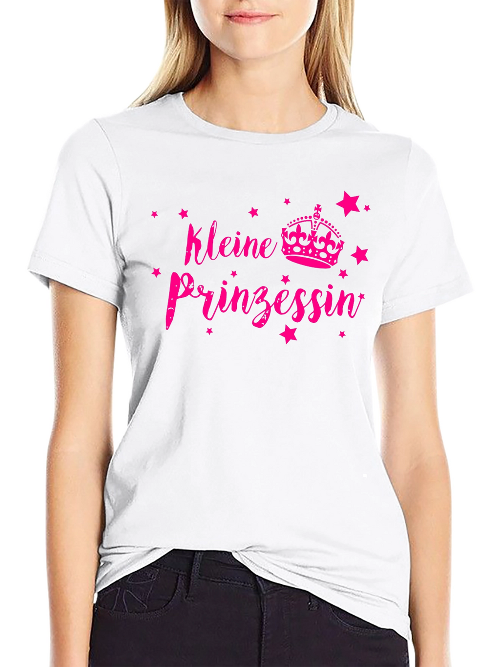 Kleine Prinzessin Black T-Shirt