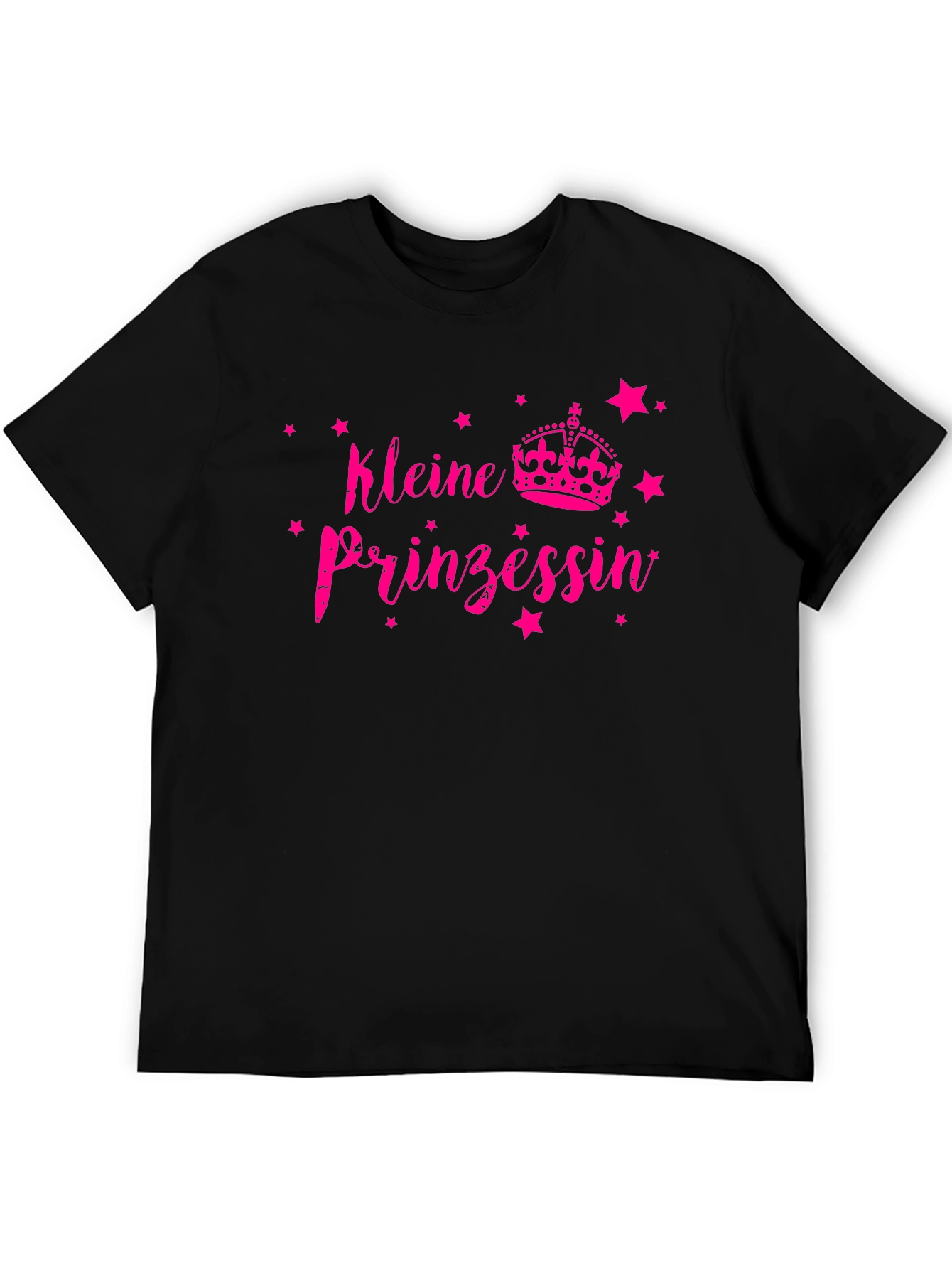 Kleine Prinzessin Black T-Shirt