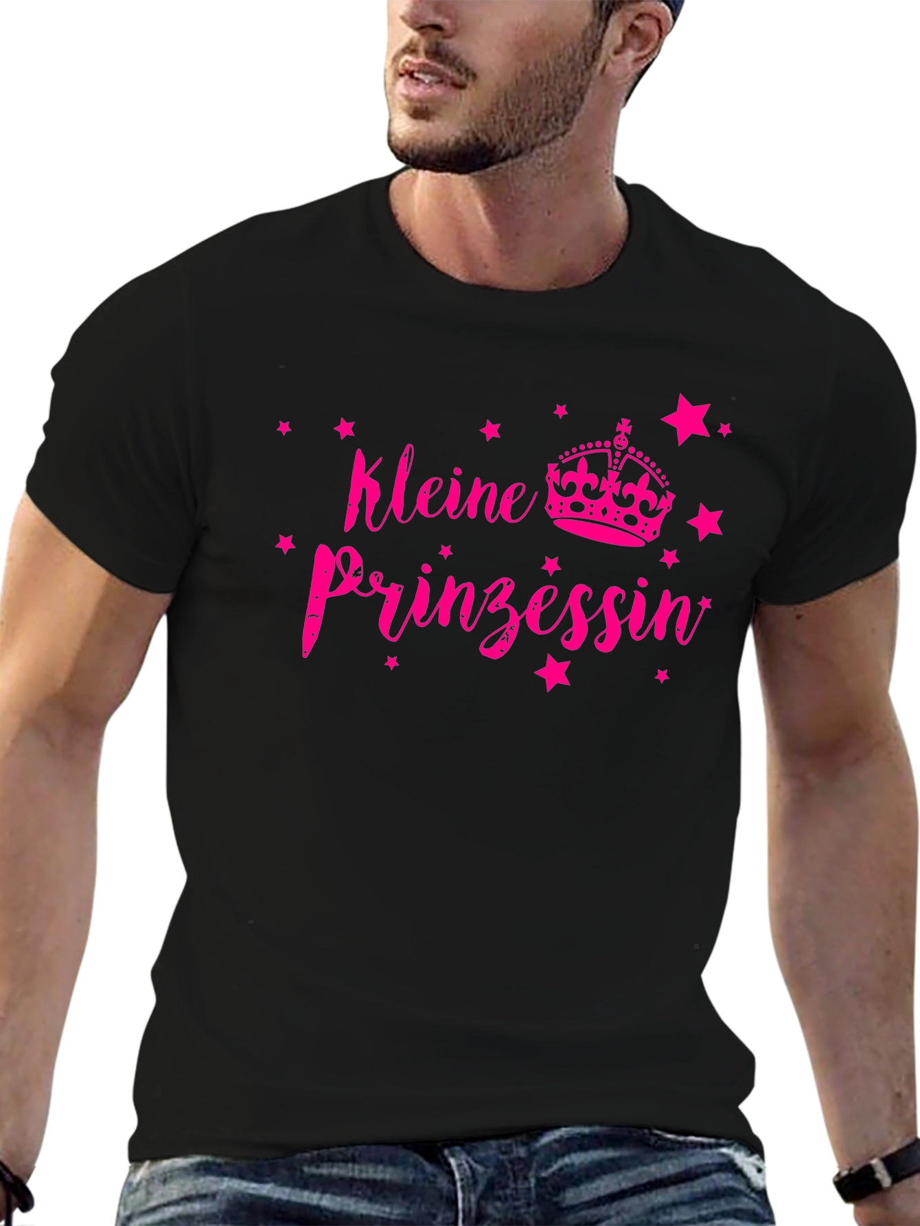 Kleine Prinzessin Black T-Shirt