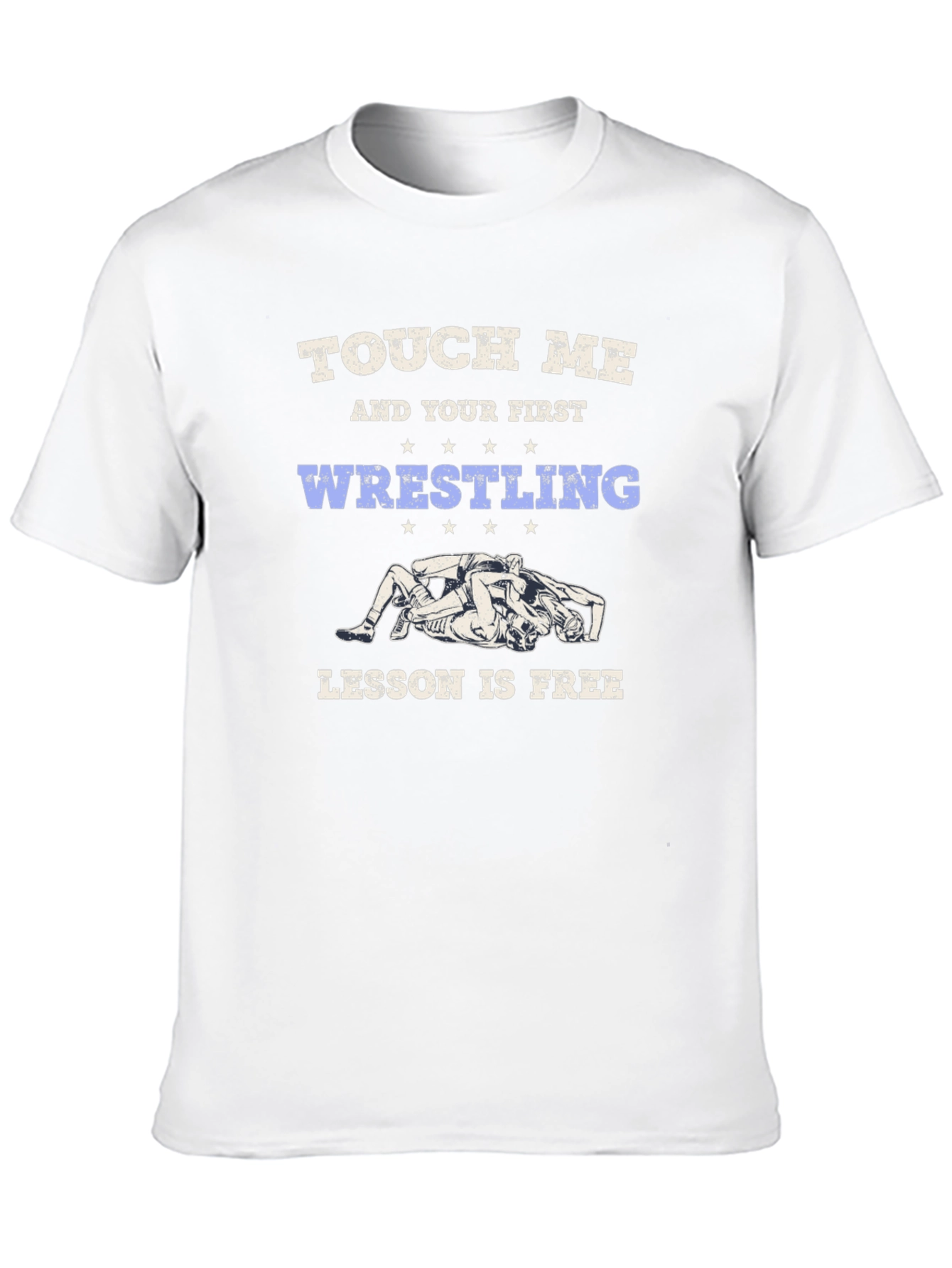 Touch Me Wrestling Lesson Free Tee