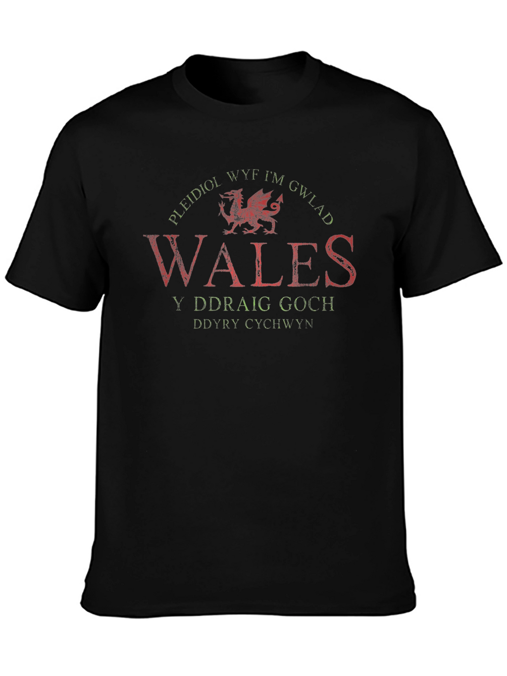 Wales T-Shirt - Welsh Dragon Pride Tee