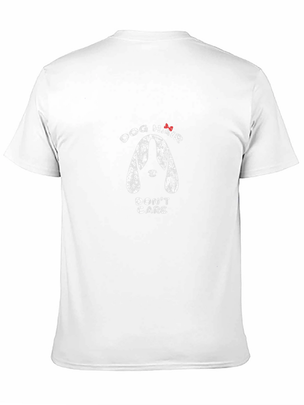 Dog Hair Dont Care Graphic Tee - Black Cotton