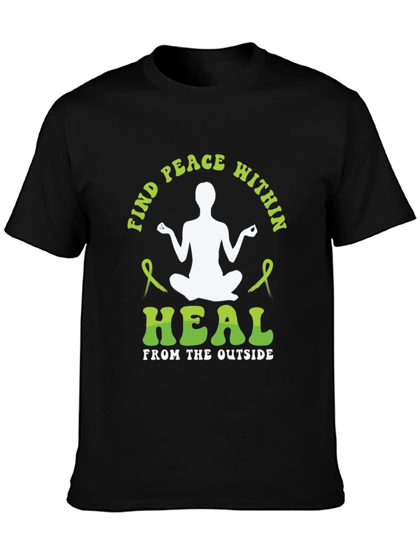 Peace Within T-Shirt - Heal From The Outside