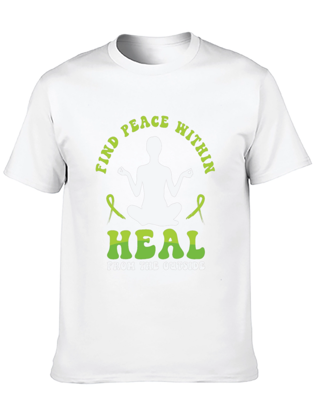 Peace Within T-Shirt - Heal From The Outside