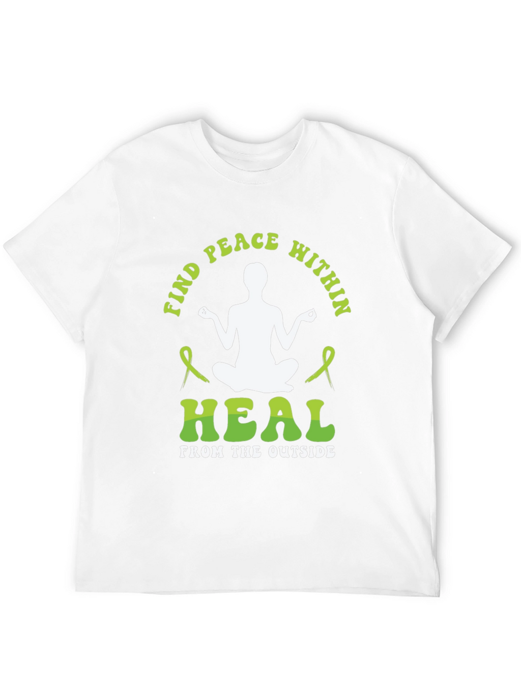 Peace Within T-Shirt - Heal From The Outside