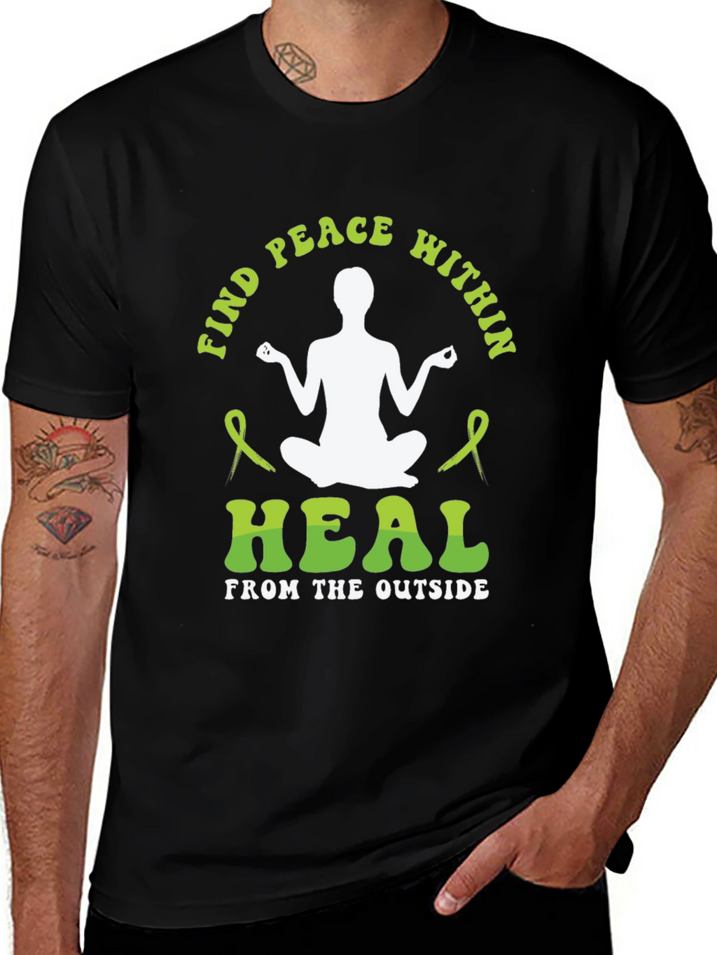 Peace Within T-Shirt - Heal From The Outside
