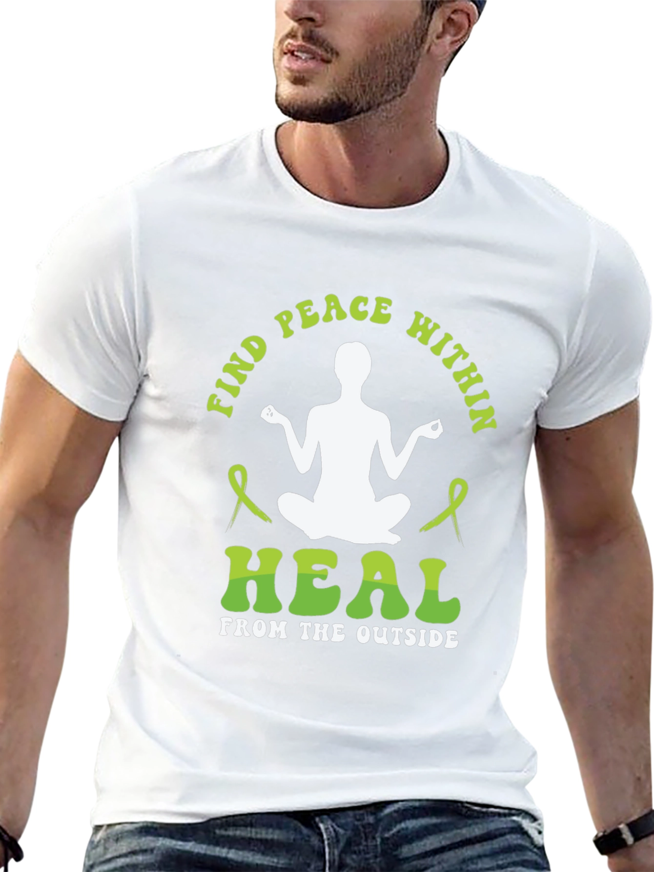 Peace Within T-Shirt - Heal From The Outside