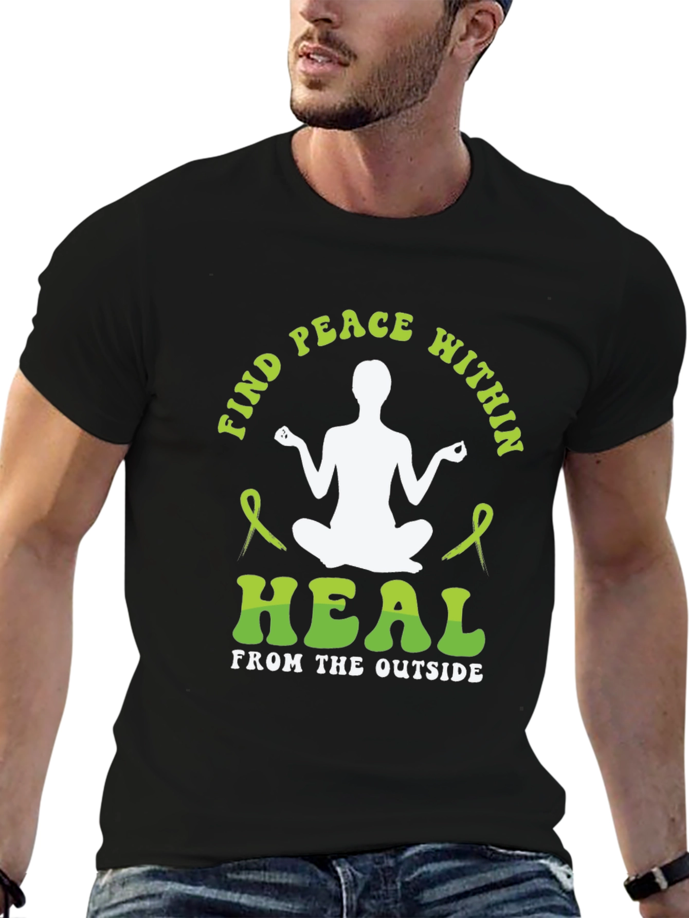 Peace Within T-Shirt - Heal From The Outside