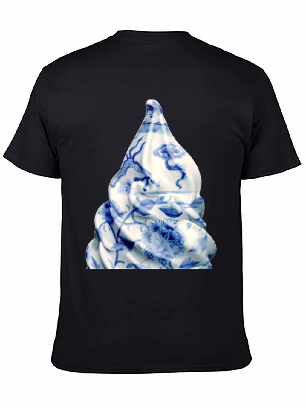 Porcelain Swirl Graphic T-Shirt