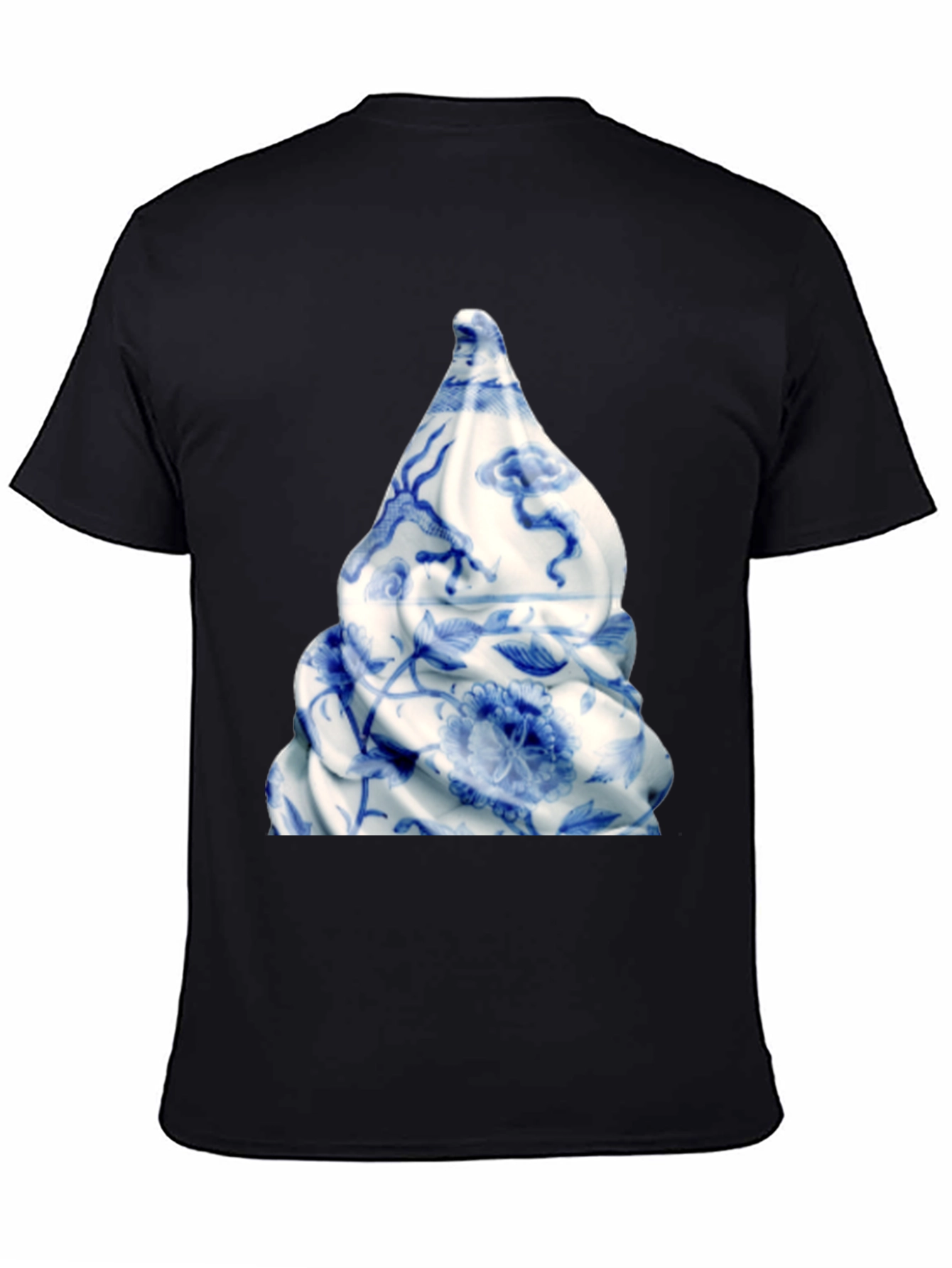 Porcelain Swirl Graphic T-Shirt