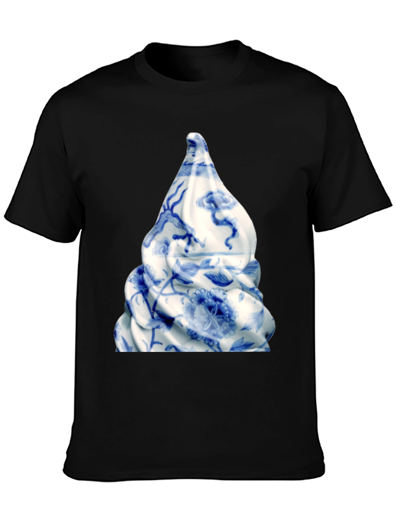 Porcelain Swirl Graphic T-Shirt
