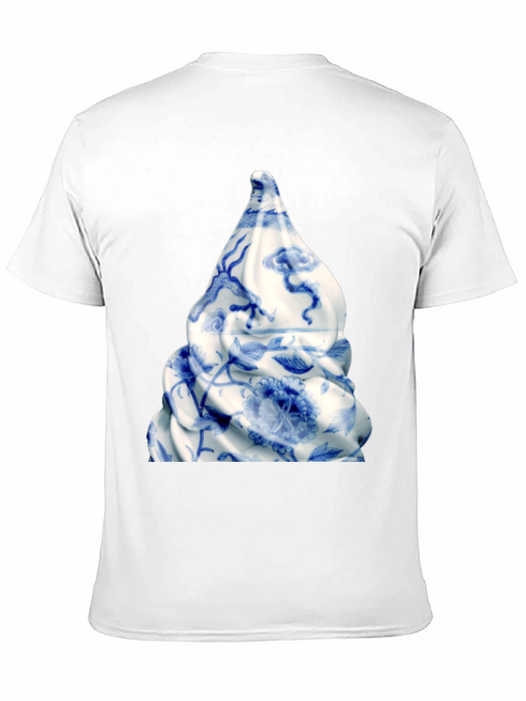 Porcelain Swirl Graphic T-Shirt