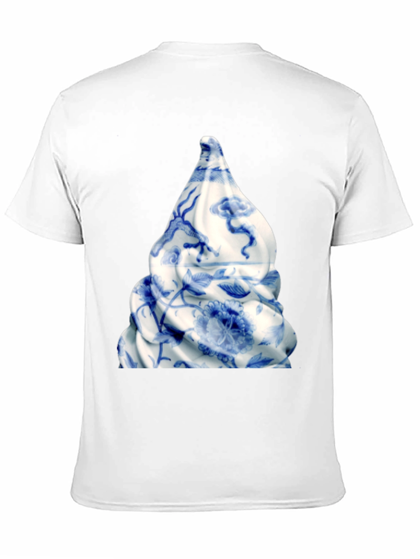 Porcelain Swirl Graphic T-Shirt