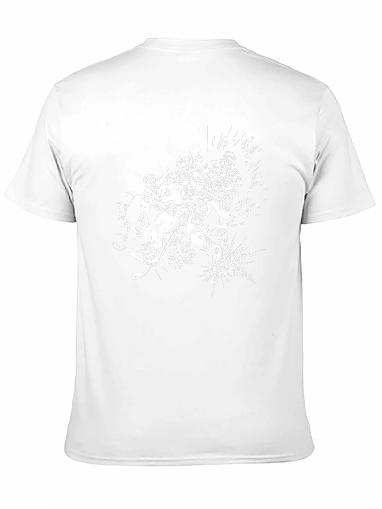 Hockey Players Graphic T-Shirt