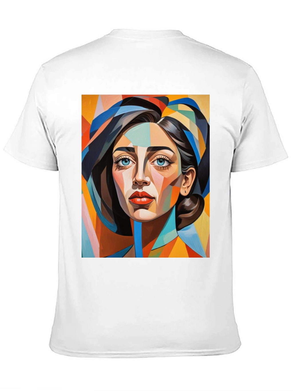 Abstract Woman Portrait Graphic T-Shirt