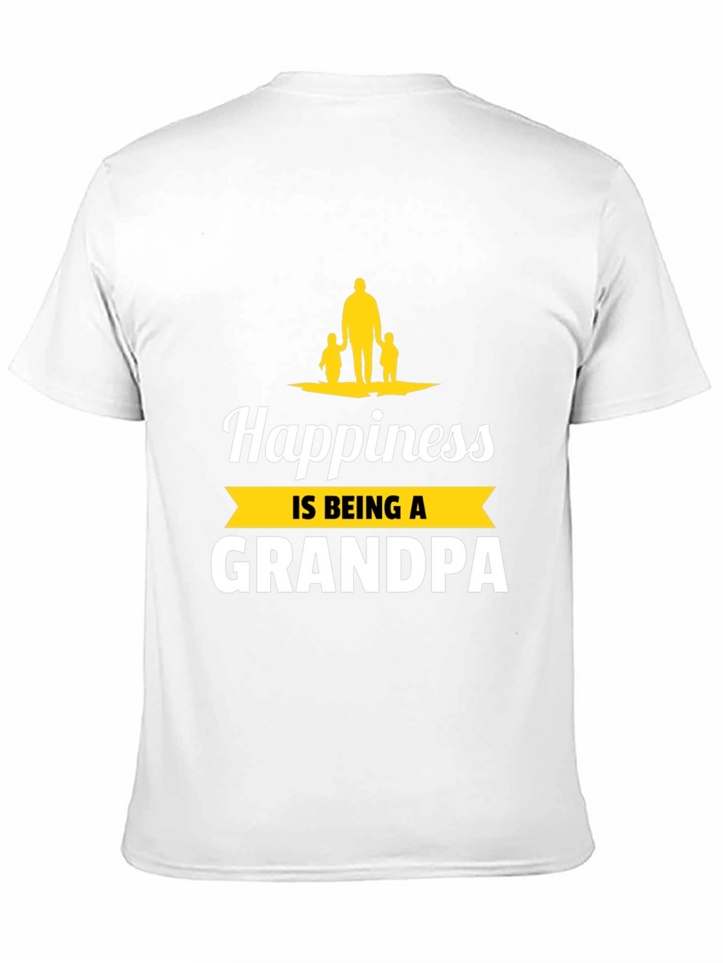 Happiness is Being a Grandpa Graphic T-Shirt