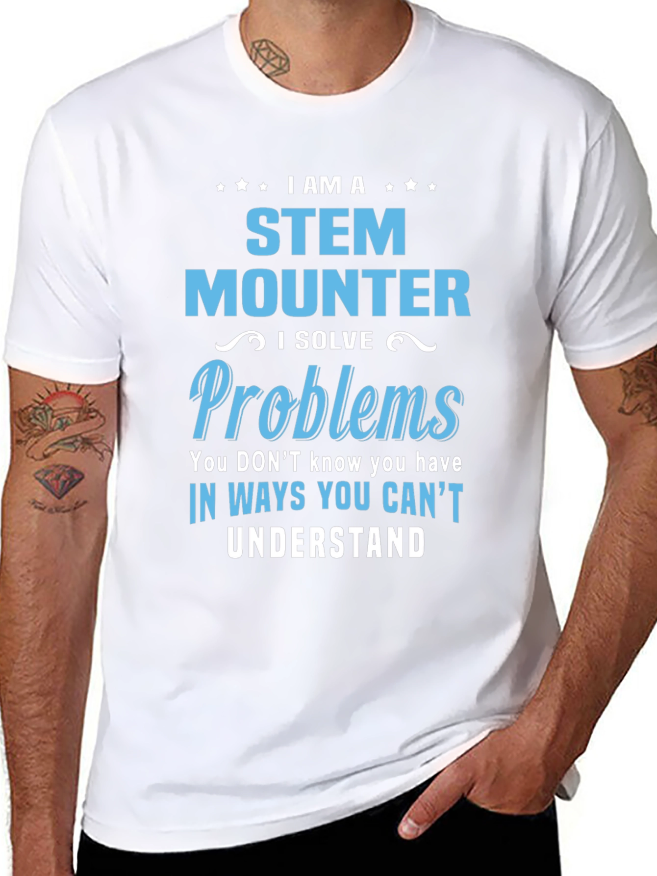 STEM Mounter T-Shirt - Problem Solver Tee