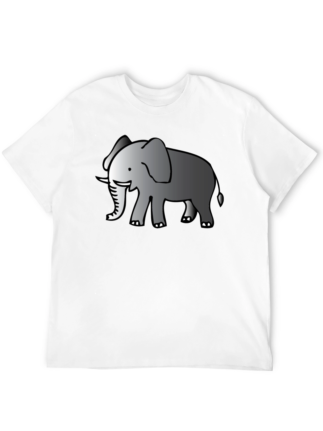 Elephant Graphic T-Shirt - Classic Black Tee