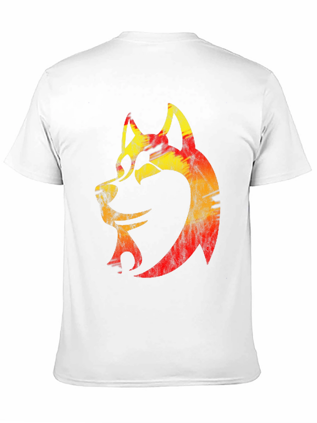 Wolf Graphic Tee - Bold Animal Print Black T-Shirt