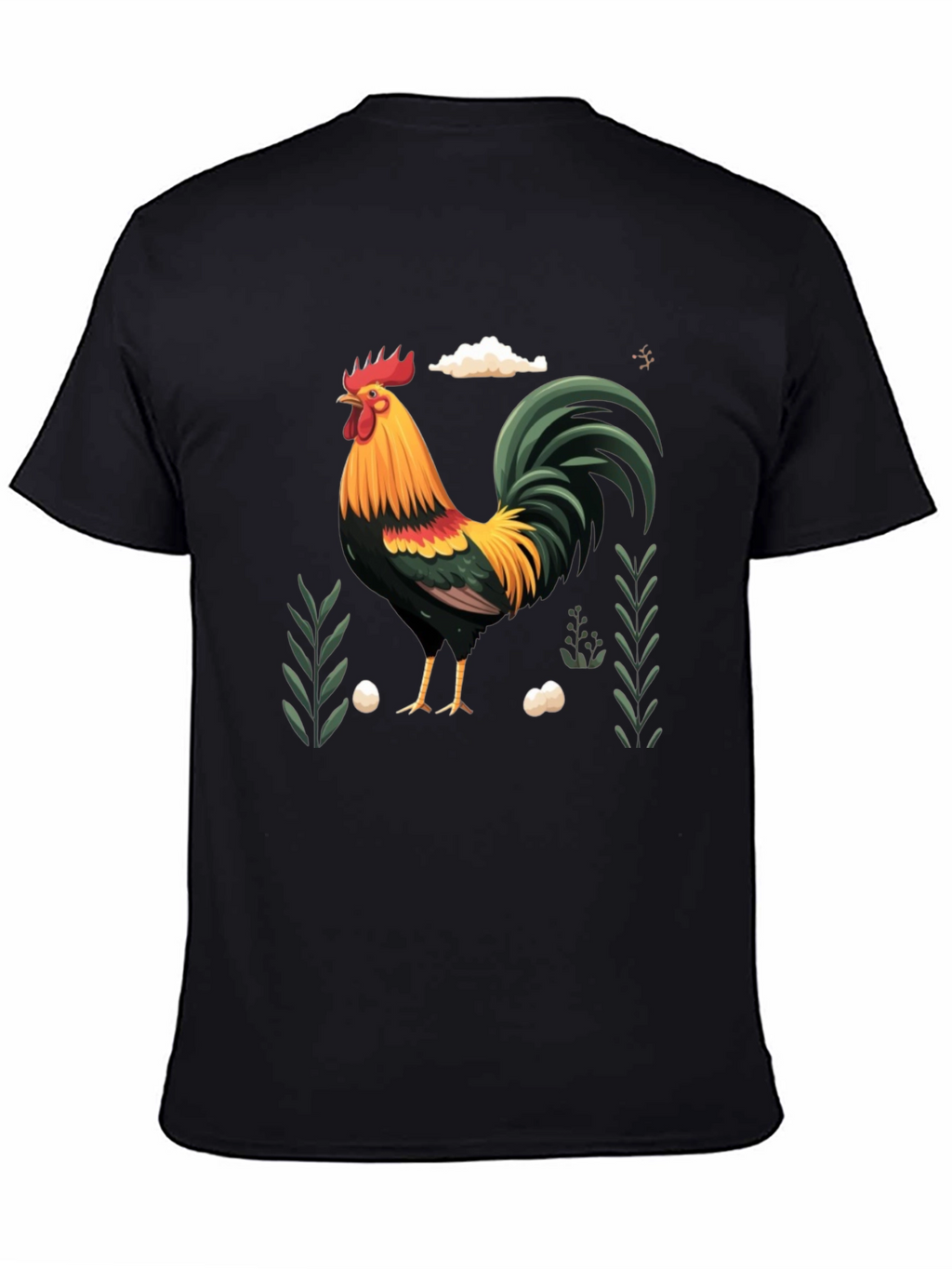 Rooster Graphic Tee - Farm Animal Design