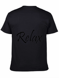 Relax Black T-Shirt
