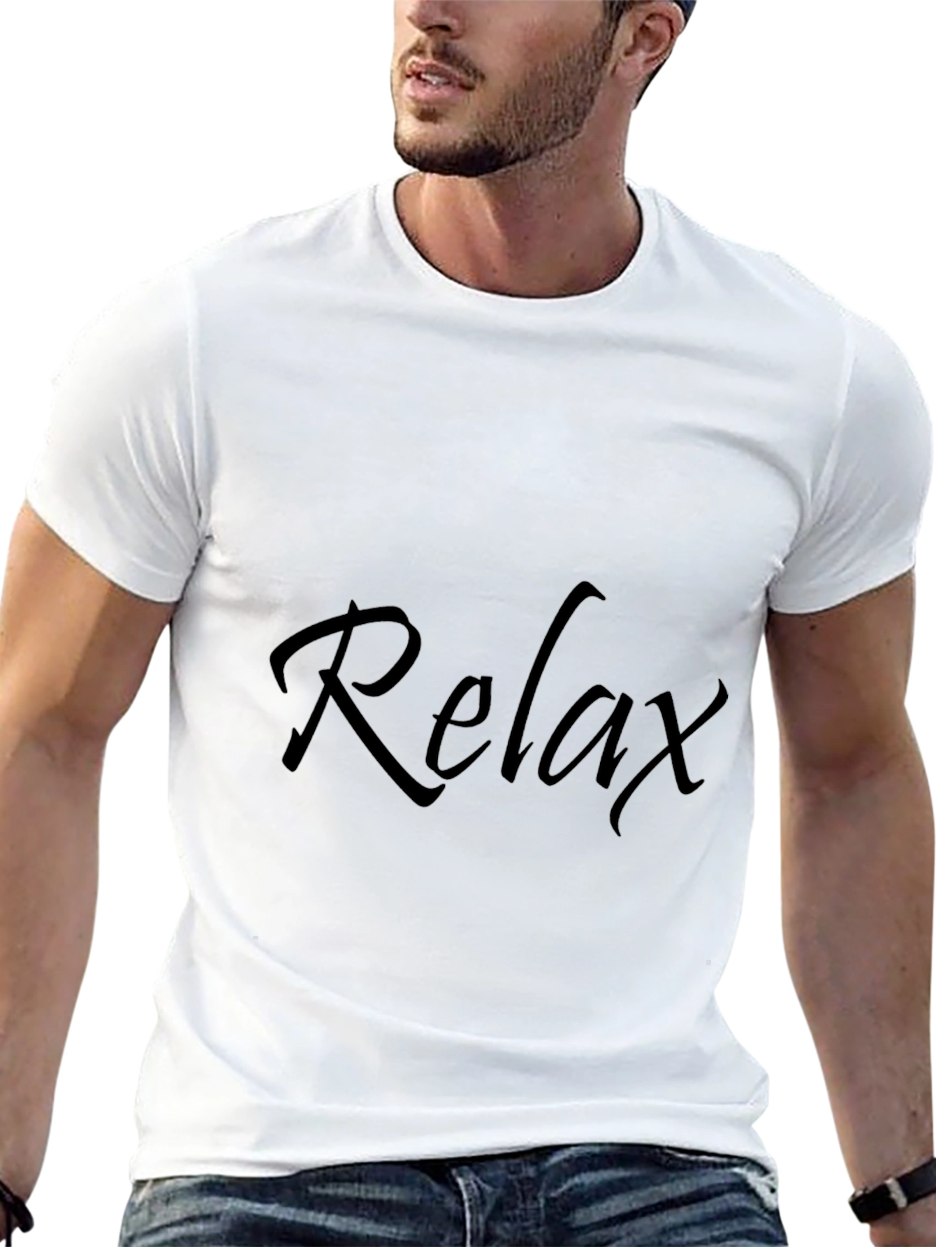 Relax Black T-Shirt