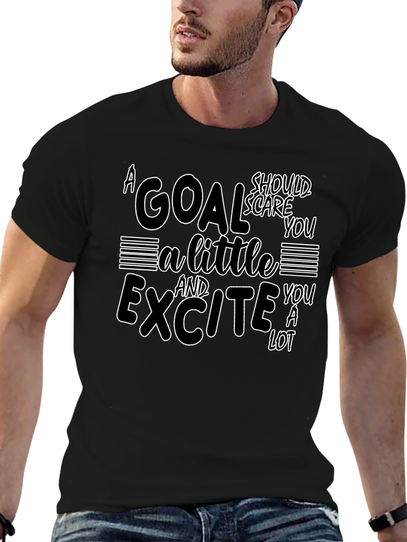 Motivational Goal Setting T-Shirt